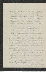 Nachlass Franz Steindachner, Brief von A. A. W. Hubrecht an Franz Steindachner (31.01.1881), Inv.Nr. 243.03, Seite 2